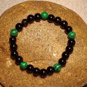 Green Malachite Unisex Bracelet